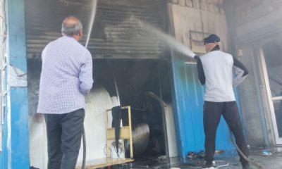 Sihor; Fierce fire in cold storage of Amul ice cream; Ice cream and cold storage worth approximately Rs.3 crore