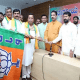 Former Member of Lok Sabha L. R. Shivram Gowda joined BJP