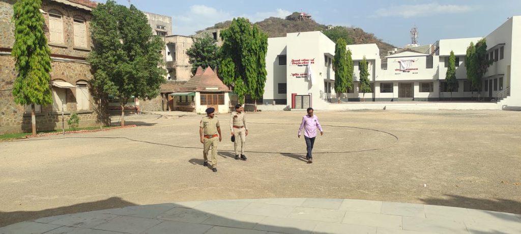 Police force ready for Junior Clerk exam tomorrow in positive atmosphere in Sihore