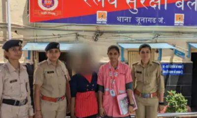 15-year-old girl from Sihore reached Junagadh railway station - 181 Women's Helpline team sheltered at Shishumangal Sanstha