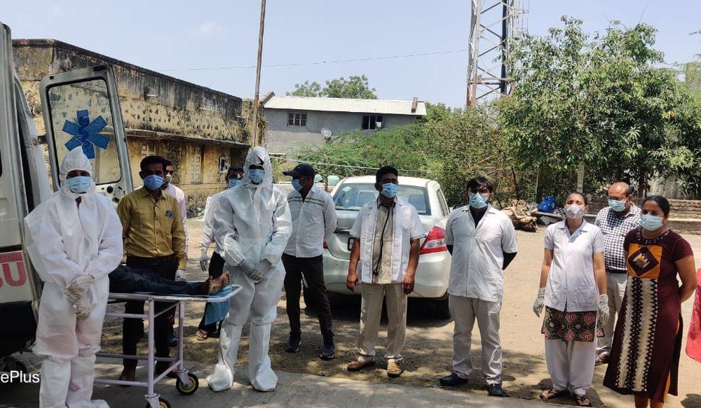 A mock drill was held in Bhavnagar district to prepare for possible situations of Corona