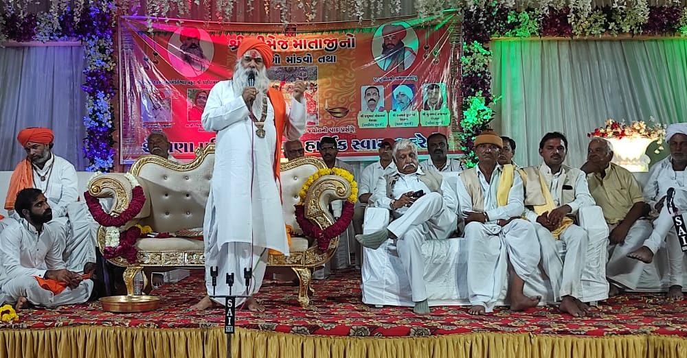 Sihore Shelana family organized Shree Khimaj Mataji's Navrango Mandvo