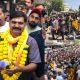 Student leader Yuvraj Singh, who broke the dummy scandal in the exam, is present in the Bhavnagar police