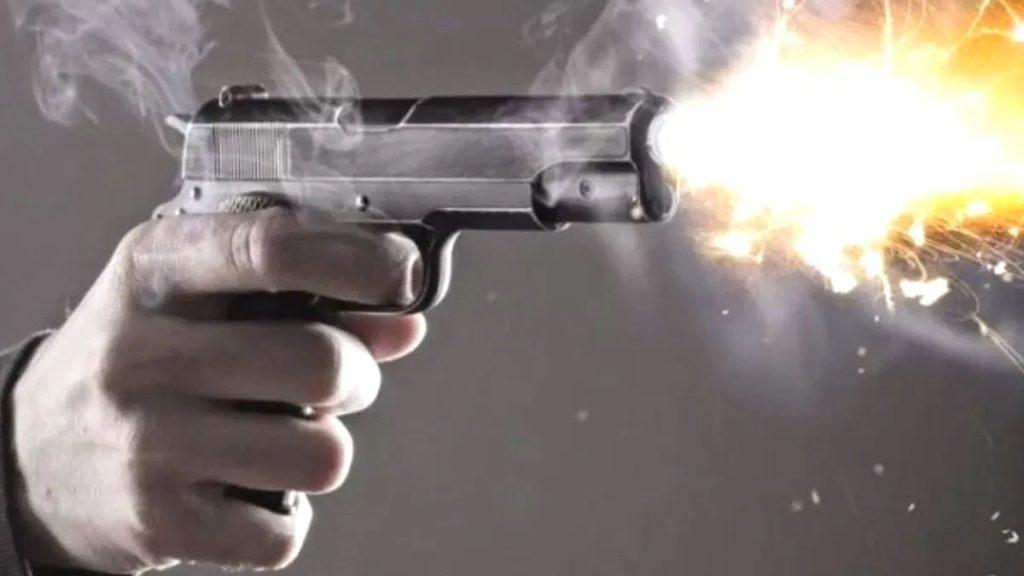 The boy fired into the air, openly firing from a revolver standing outside a petrol pump; Arrested