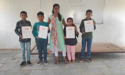 A summer camp was organized by Samarth Vidyalaya at Sihore Gopinathji Vidyasankul