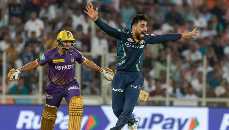 Rashid Khan scores unique century as soon as he steps into the field against KKR, Jadugar Khan's spin does wonders in IPL