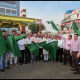Departure of 6 Water Service Vessels and 4 Water Ambulances from Alang to Varanasi to join Swachh Ganga Abhiyan.