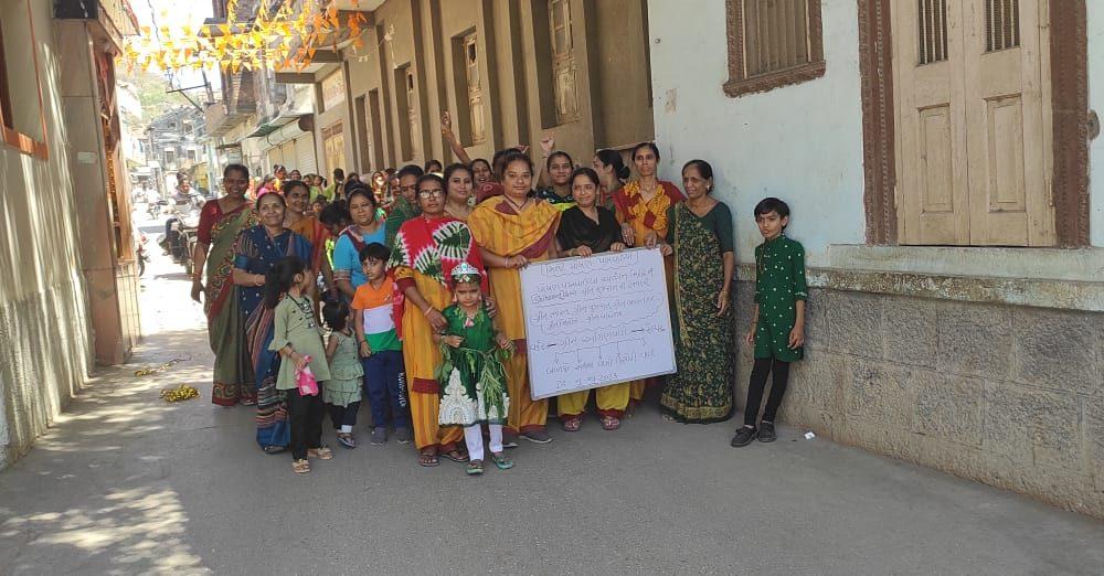 Anganwadi nutrition guidance program was held at Sihore Matileshwar Hanuman Limbadi