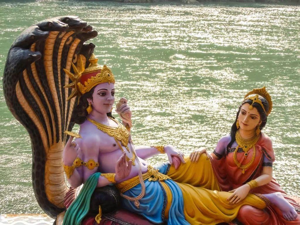 Why does mother Lakshmi hold Lord Vishnu's feet? Knowing the secret, you will do the same