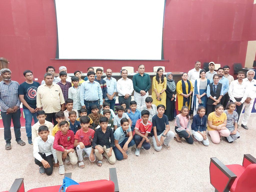 Commencement of three-day Science Summer Camp at Bhavnagar Regional Science Centre.