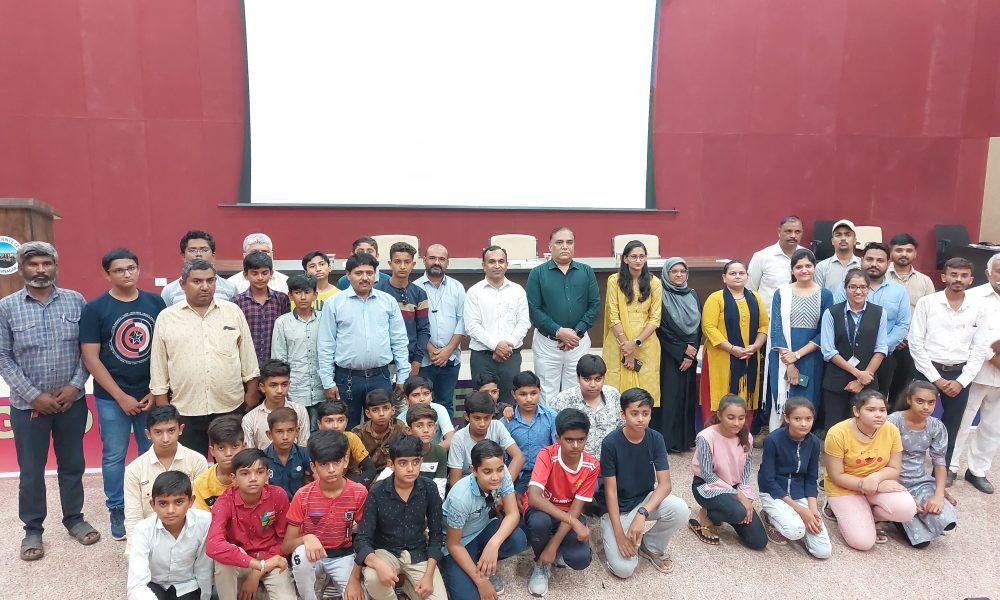 Commencement of three-day Science Summer Camp at Bhavnagar Regional Science Centre.