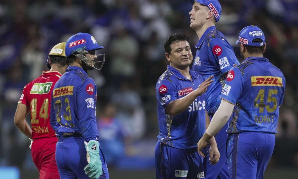 The 34-year-old Mumbai Indians player created this record, having won 2 World Cups for India