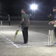 A grand night cricket tournament was organized for the benefit of Sihor Gauseva.