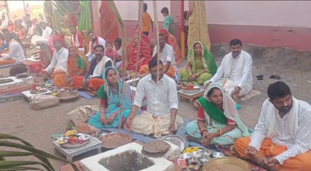 Navachandi yajna for two days from today at Devgana Surapuradada Dham of Sihore; Mega Blood Donation Camp organized tomorrow
