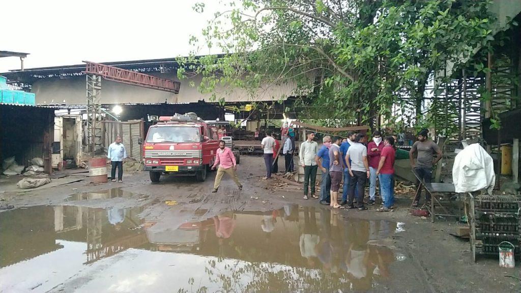 An incident at a rolling mill in Sihore GIDC 4 area, a laborer drowned in a water tank