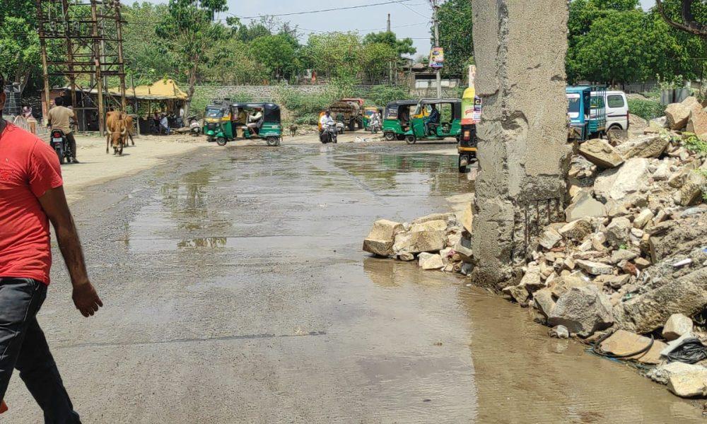 blind eye of the system; Serious problem of sewage and garbage heaps in Sihore: lack of intensive cleaning