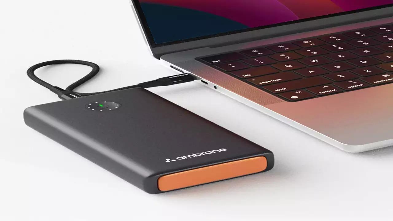 Ambrane launches 25,000mAh power bank, can charge Apple laptops too, know the price