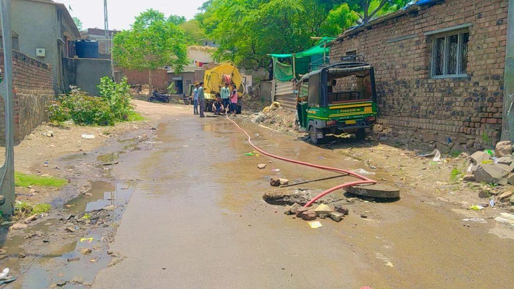 After the reports of conch shell, Sihore Municipal Drainage Department officials rush; The system seemed to be busy all around