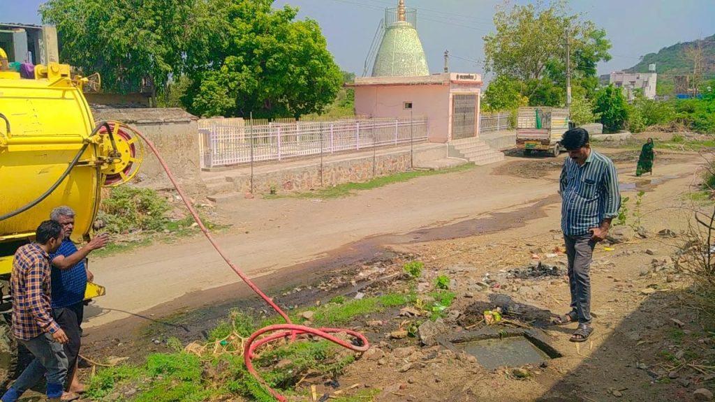 After the reports of conch shell, Sihore Municipal Drainage Department officials rush; The system seemed to be busy all around