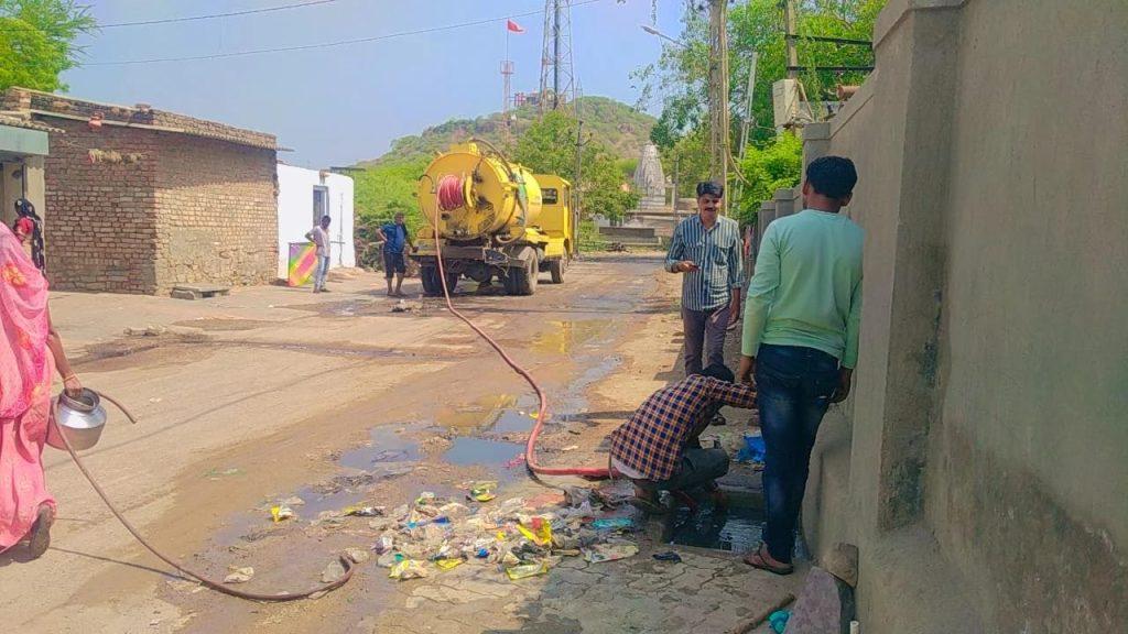 After the reports of conch shell, Sihore Municipal Drainage Department officials rush; The system seemed to be busy all around