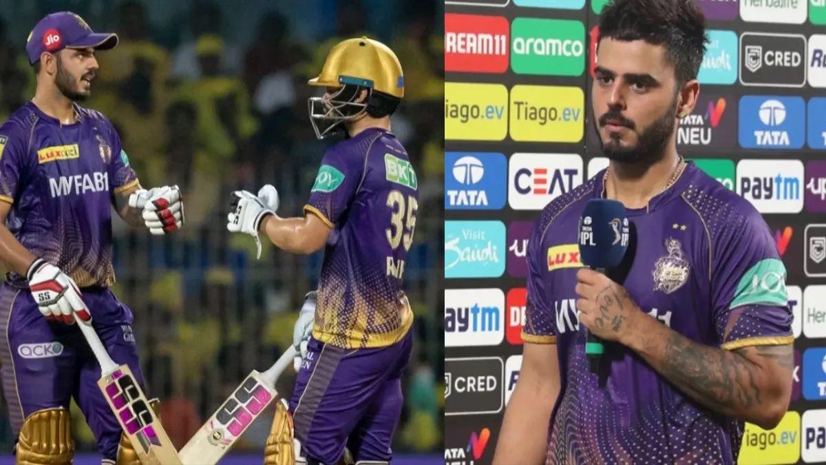 Captain Nitish Rana happy with win in Chepauk, not Rinku, credited for win