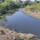 The sacred Gautami river of Sihore, whose drains are littered with rocks; Here one has to come out with a handkerchief on the nose