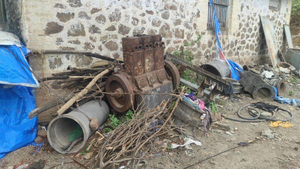 Alleged theft of scrap worth lakhs from Gautameshwar Lake pumping station in Sihore; A disturbance in the system
