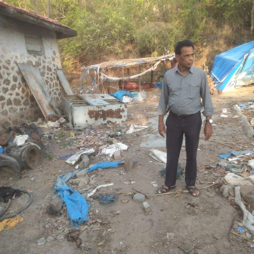 Chief Officer Markana rejects allegation of scrap theft in Gautameshwar lake pumping station in Sihore