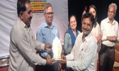 Health system celebrating World Dengue Day in Bhavnagar; Anil Pandit was honored