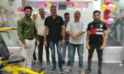 Tej Joshi of Sihore started a state-of-the-art gym "My Fitness Club" with parents' blessings.