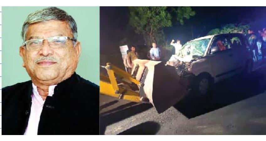 Former MLA of Savarkundla VV Vaghasia passed away in a road accident