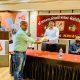 A get-together ceremony of the Stationery Merchant Association was held at Waghawadi Road, Bhavnagar city.