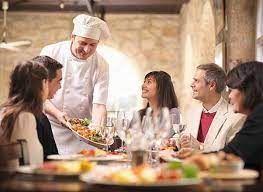 After cleaning the dishes in the restaurant, after two years he bought the restaurant and became the owner