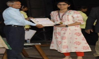 A medical student from College of Dental Science and Hospital, Sihore Amargarh secured first rank in university