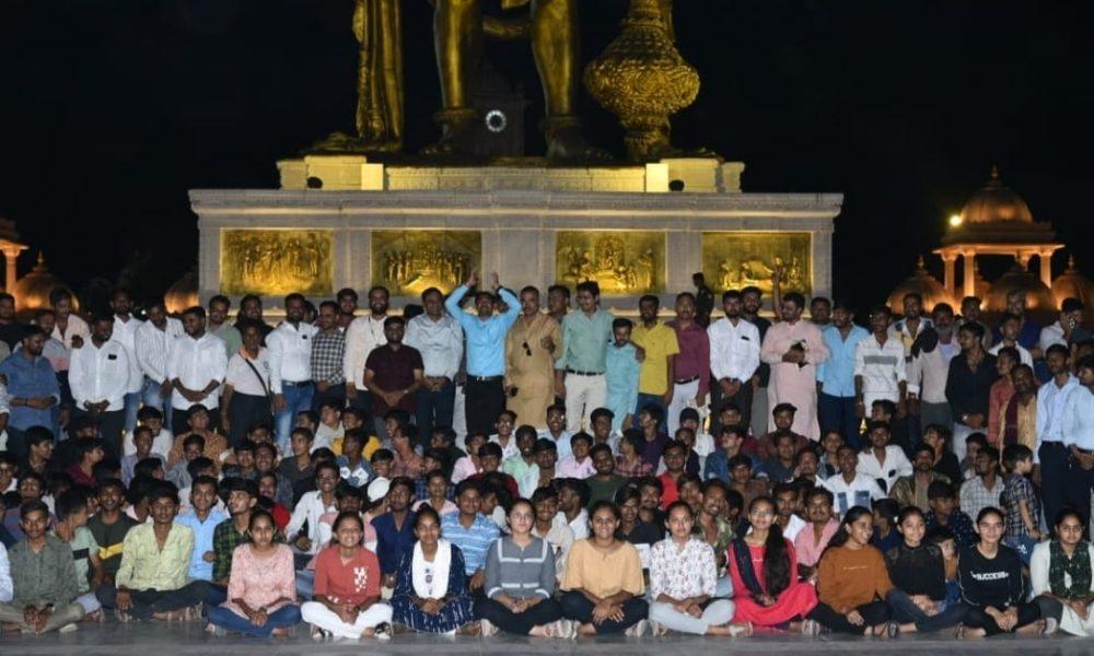 The Gujarat Youth Dialogue was held in the holy premises of the famous Sarangpurdham of Botad district