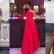 No less than a fashion icon, Mouni Roy, the actress was seen in a stylish gown