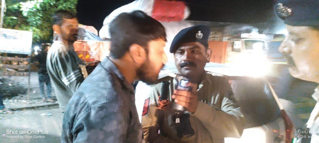 Police force in full gear for Rath Yatra, intensive vehicle checking by Songarh Police of Sihore