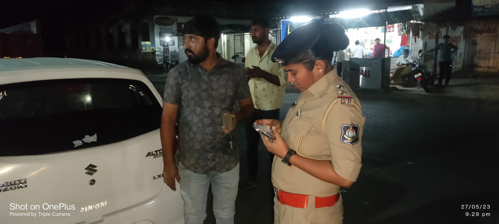 Police force in full gear for Rath Yatra, intensive vehicle checking by Songarh Police of Sihore