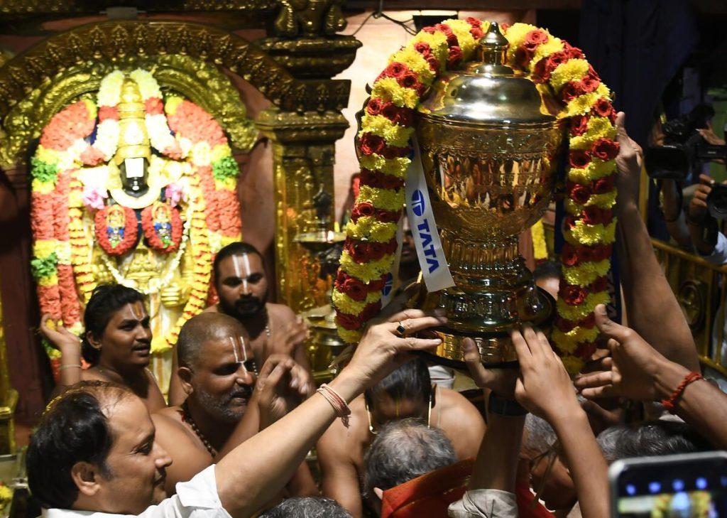 Where did MS Dhoni go as soon as the trophy came into his hands? CSK's special pooja hours after the victory