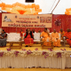 At the end of the Jagannath Rath Yatra at Bhavnagar, the flag hoisting ceremony and the Kayolaya were inaugurated.