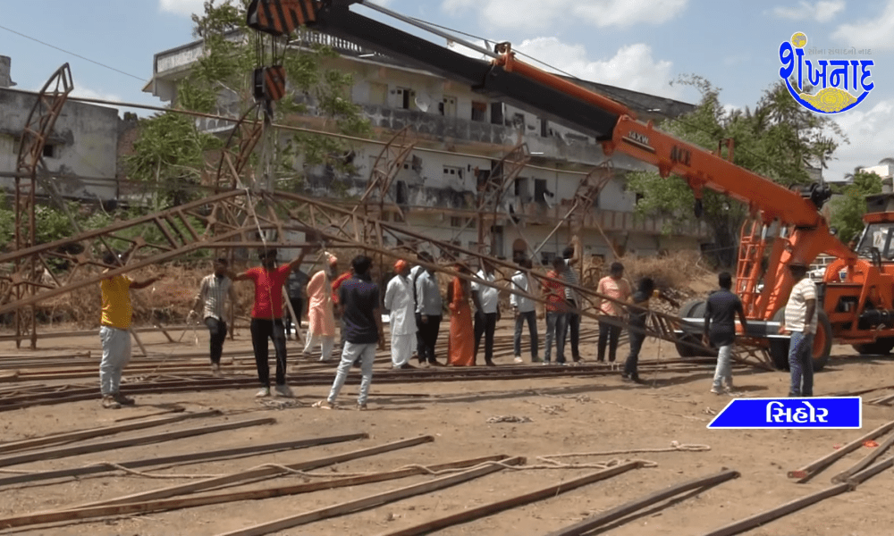 Preparations in full swing for Bhagwat weekend of Shri Chintharia Hanumanji at Sihore