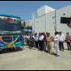 Giving the green signal to 9 new buses from Bhavnagar ST bus stand, MP Shrimati Dr. Indians are foxes