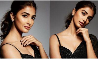 If you want to wear a black saree at a cocktail party, take style tips from Pooja Hegde.