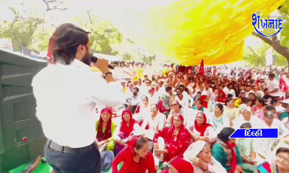 Brijraj Solanki of Bhavnagar reached Delhi Pahlavi