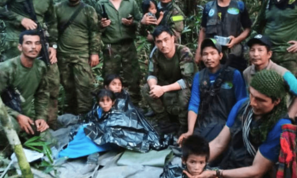 4 children safely rescued from Amazon jungle 40 days after plane crash, know how it was