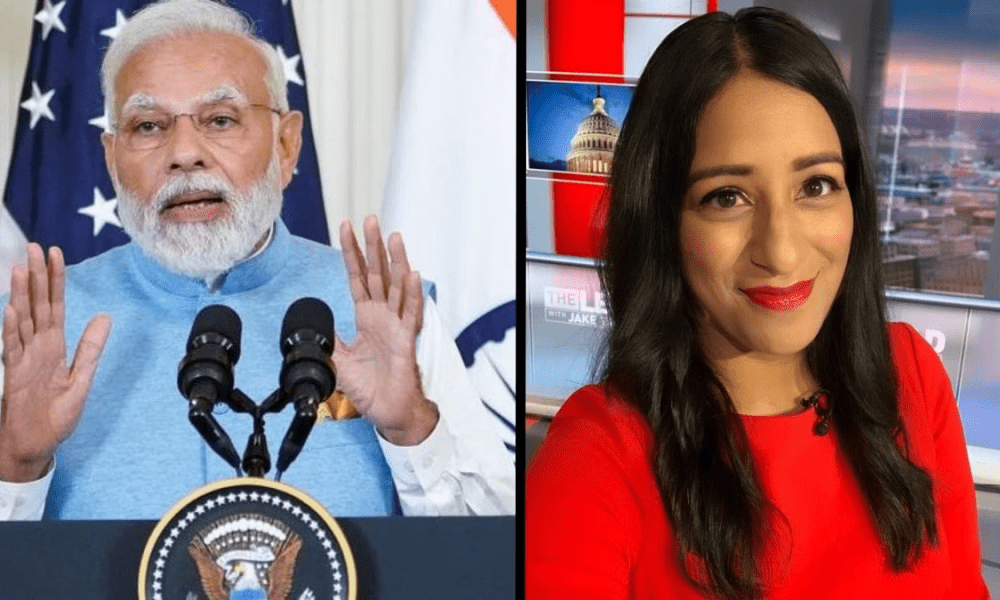 The White House has now issued a statement on the American journalist who questioned PM Modi