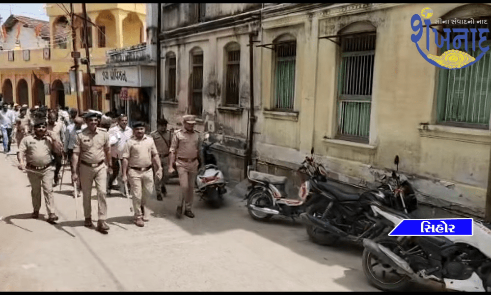 A tight security has been arranged by the police in tomorrow's Rath Yatra from Sihore.