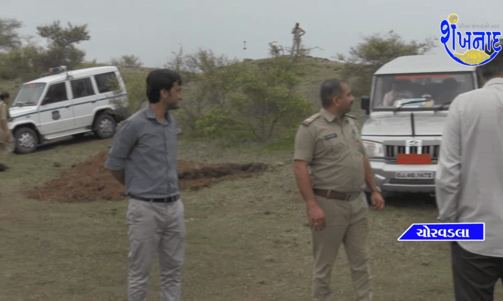 Tight security by the police regarding the Gauchar land dispute of Chorwadla of Sihore taluk.