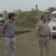 Tight security by the police regarding the Gauchar land dispute of Chorwadla of Sihore taluk.
