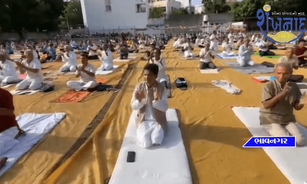 A free integrated three-day yoga camp organized by Patanjali Yoga Parivar Bhavnagar.